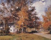Oliver Dennett Grover Autumn Afternoon oil on canvas